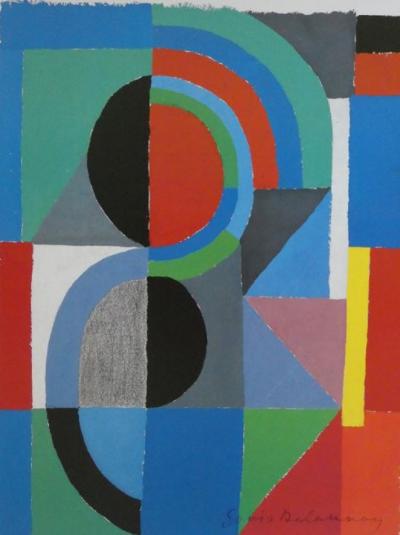 Sonia Delaunay (d’après) - Viertel - Impression d’art 2