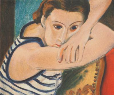 Henri MATISSE (d’après) - Yeux bleus - Lithographie 2