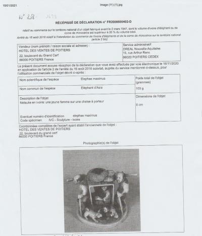 Netsuke en ivoire 2