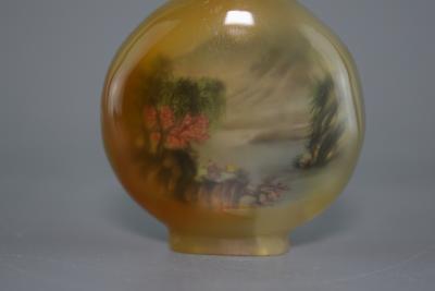 Flacon tabatière en agate - Chine - Fin du XIX siècle 2