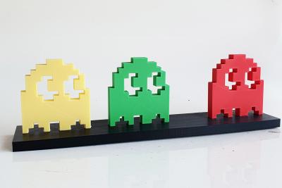 PYB - Pacman fantoms invader , 2024 - Sculpture pop street art 2