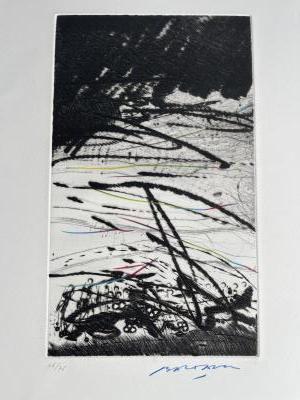BALTAZAR Julius - sans titre, 1987 -  Eau forte numérotée et signée 2