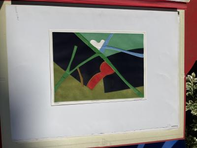 Bertrand DORNY LITTLE VOYAGE, DISTANT 1981 Engraving numbered & signed 2
