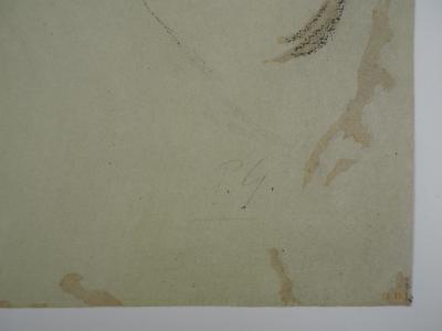 Paul GAUGUIN : Tahiti, Femmes Maoris, Lithographie et pochoir signée 2