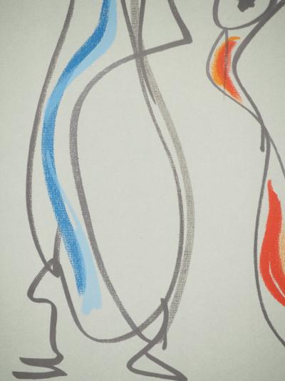 Max ERNST : Oiseaux surréalistes, Affiche en lithographie originale 2