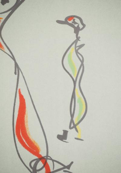 Max ERNST : Oiseaux surréalistes, Affiche en lithographie originale 2