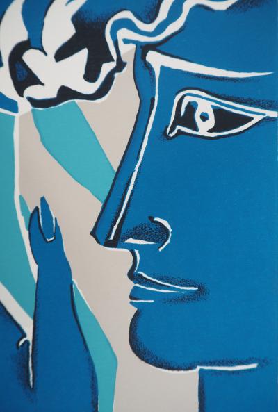 Françoise GILOT : Valse d’amour, Sérigraphie originale 2