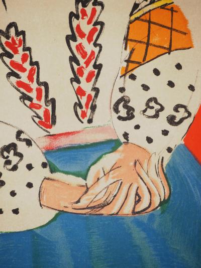 Henri MATISSE : La blouse roumaine, Lithographie signée 2
