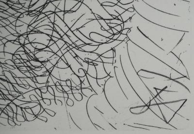 Salvador DALI : Cervantes, Gravure originale signée 2