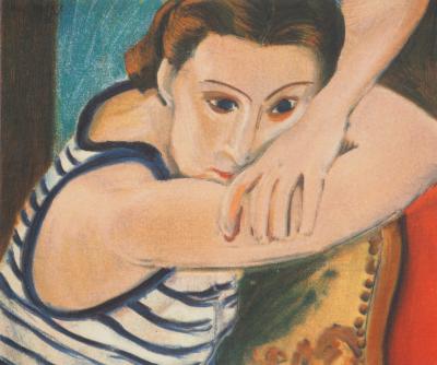 Henri MATISSE : Les yeux bleus, Lithographie signée 2