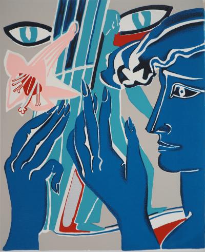 Françoise GILOT : Valse d’amour, Sérigraphie originale 2