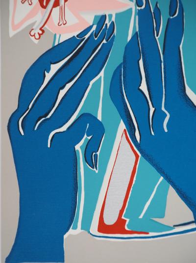 Françoise GILOT : Valse d’amour, Sérigraphie originale 2