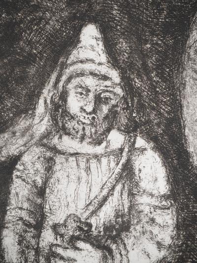Marc CHAGALL : Passage du Jourdain, Gravure originale signée 2