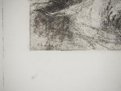 Marc CHAGALL : Samson et Dalila, Gravure originale signée 2