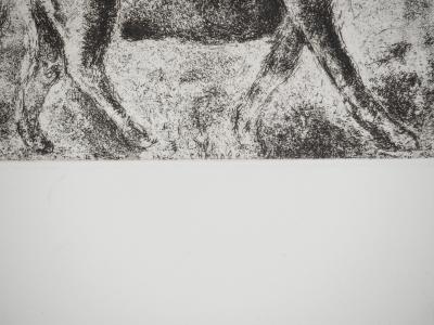 Marc CHAGALL : Fin d'Absalon, Gravure originale signée 2