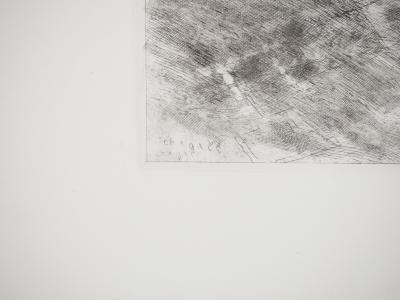 Marc CHAGALL : Le jugement de Salomon, Gravure originale signée 2