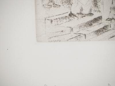 Marc CHAGALL : La reine de Saba, Gravure originale signée 2