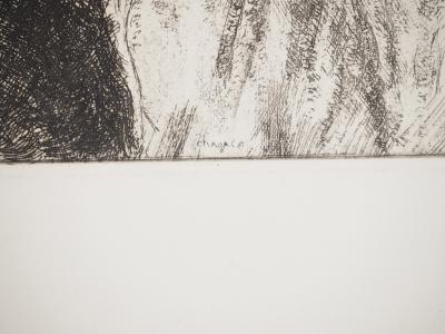 Marc CHAGALL : La vision d'Elie, Gravure originale signée 2