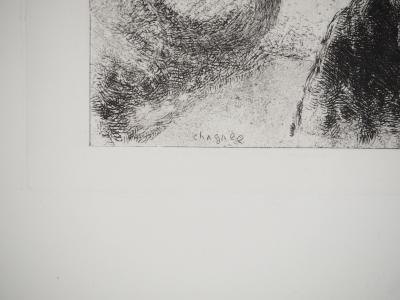 Marc CHAGALL : Vocation de Jérémie, Gravure originale signée 2