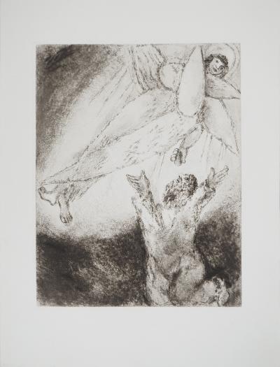 Marc CHAGALL : La vision d'Esaïe, Gravure originale signée 2