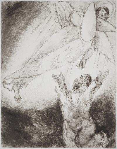 Marc CHAGALL : La vision d'Esaïe, Gravure originale signée 2