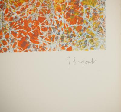 Jacques DUPONT : Nu de dos, Lithographique originale signée 2