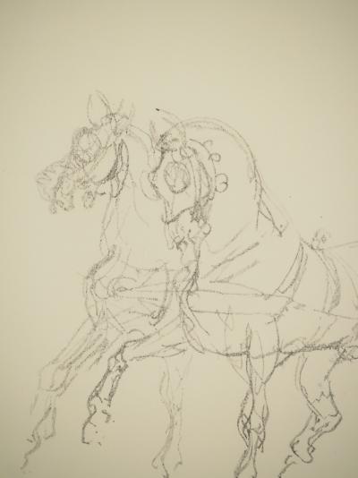 Henri DE TOULOUSE-LAUTREC : Le cocher, Affiche en lithographie 2