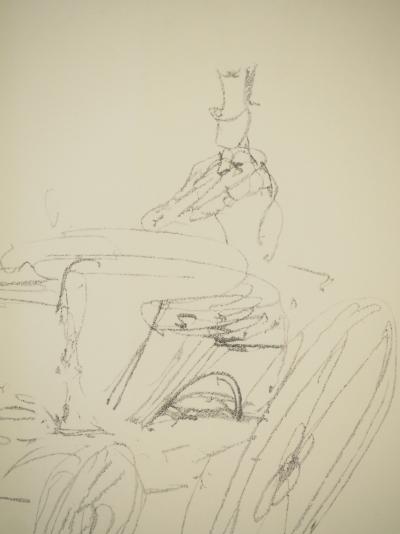 Henri DE TOULOUSE-LAUTREC : Le cocher, Affiche en lithographie 2