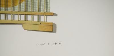 Max ERNST: The Golden Cage, Original signed lithograph poster 2