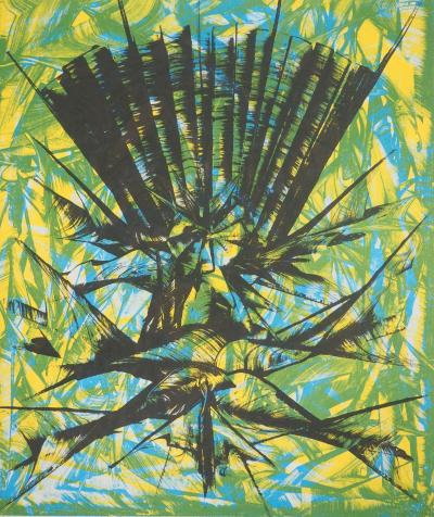 Jimmy ERNST : Envol surréaliste, Affiche en lithographie 2