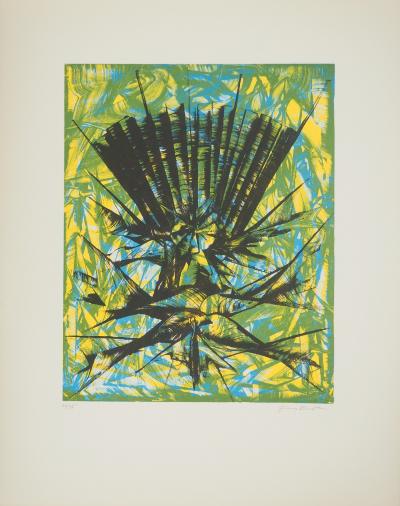 Jimmy ERNST : Envol surréaliste, Lithographie originale signée 2