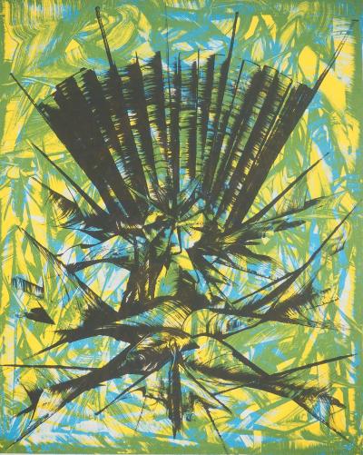 Jimmy ERNST : Envol surréaliste, Lithographie originale signée 2