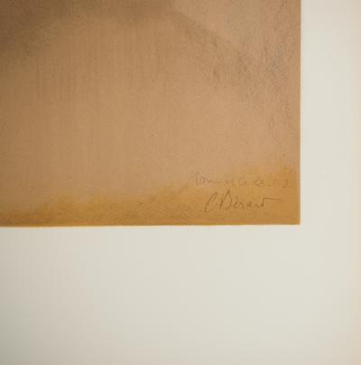 Christian BERARD : Portrait de jeune homme, Lithographie signée 2
