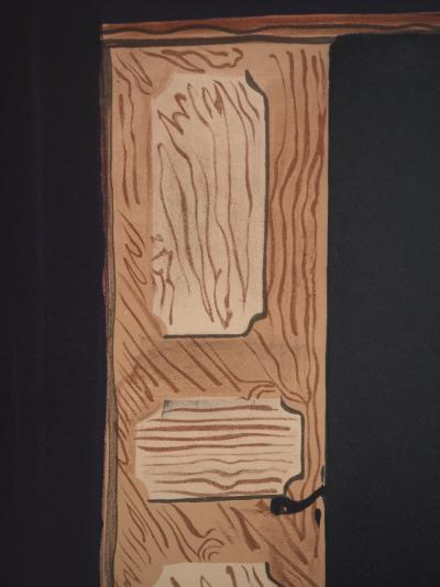 Christian BERARD : Jeu de cartes, Lithographie originale signée 2