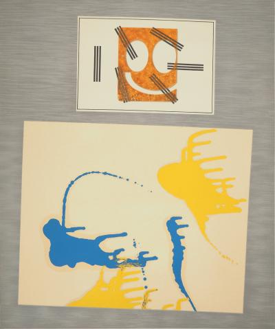 Max ERNST : Tableau coloré, Lithographie originale 2