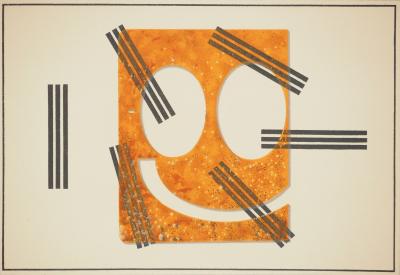 Max ERNST : Tableau coloré, Lithographie originale 2
