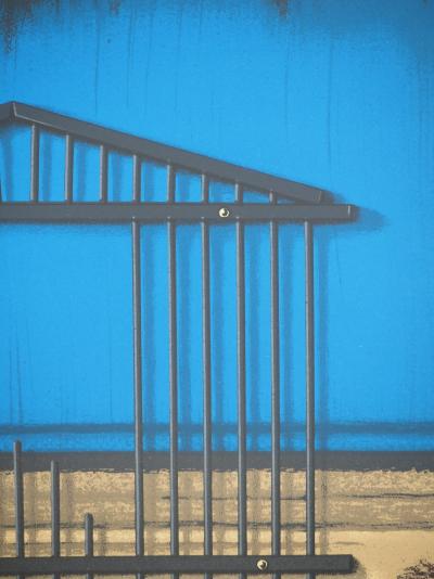 Max ERNST: Freiluftportal, Originallithographie 2