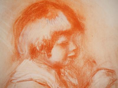 Pierre-Auguste RENOIR : Le jeune artiste, Lithographie signée 2