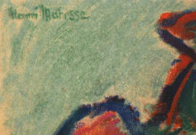 Henri MATISSE : Femme au chapeau, Lithographie signée 2