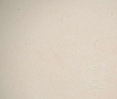 Auguste RODIN : Jeune femme nue posant, Lithographie et pochoir signée 2