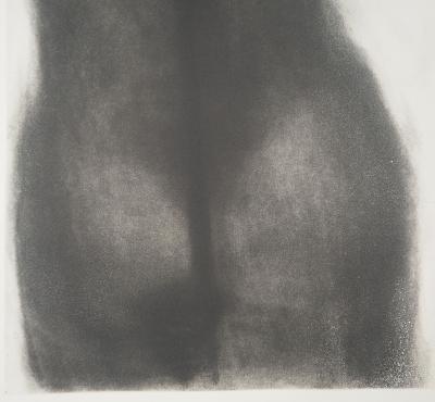 Claude GARACHE : Nu de dos, Gravure original, Signée 2