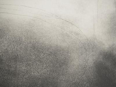 Claude GARACHE : Nu abstrait, Gravure original, Signée 2