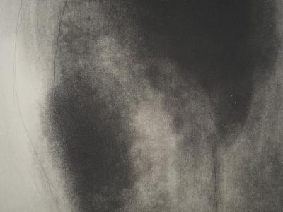 Claude GARACHE : Nu au trois quart, Gravure original, Signée 2