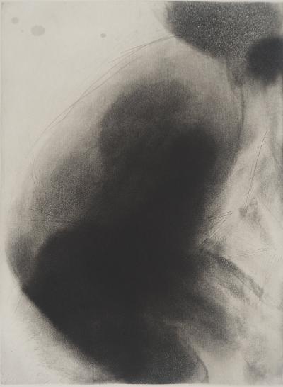Claude GARACHE : Corps abstrait, Gravure original, Signée 2