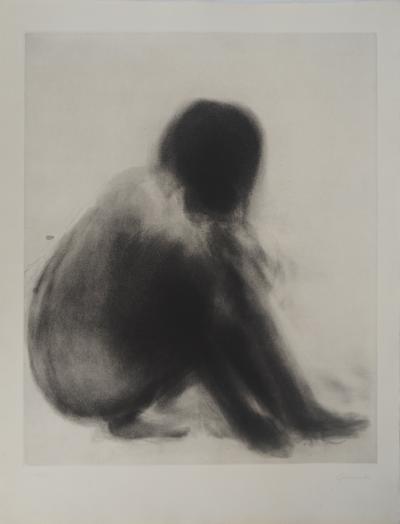 Claude GARACHE : La récolte, Gravure original, Signée 2