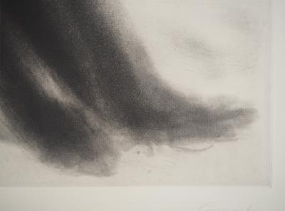 Claude GARACHE : La récolte, Gravure original, Signée 2