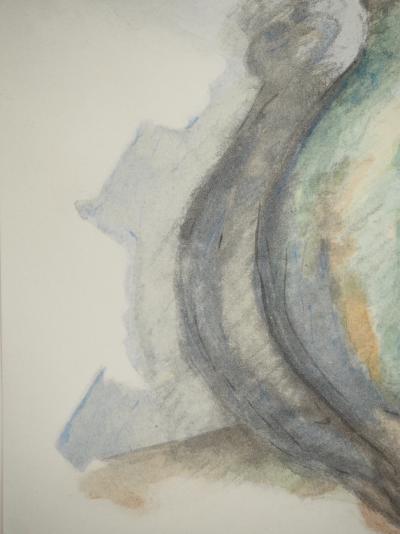 Paul CEZANNE : La cruche verte, Lithographie et pochoir 2