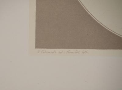 John EDWARDS : Fleurs et Bouquets, Les Chrysanthèmes, Lithographie signée 2