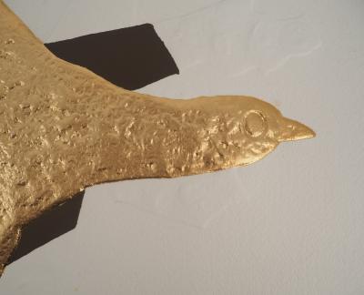 Georges BRAQUE : L’oiseau en vol, Gravure réhaussée à l’or 2