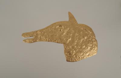 Georges BRAQUE : Le cheval, Gravure réhaussée à l’or 2